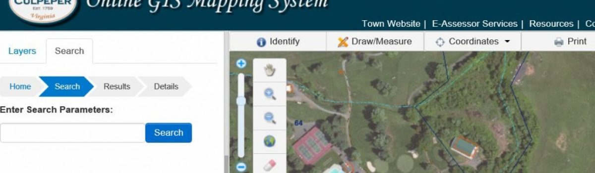 Town of Culpeper, VA Launches New Online GIS System By SiteVision, Inc.