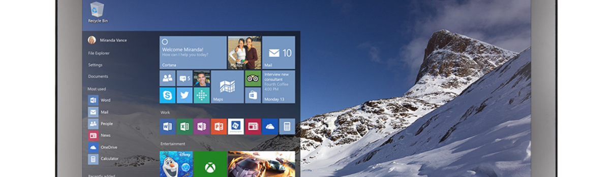 August Newsletter:  Windows 10 Will You Get It?